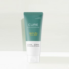 Kim Jeong-moon Aloe Cure Aloe Soothing Gel 150ml Renewal + Mask Pack Free / 김정문알로에 큐어 알로에 수딩젤 150ml 리뉴얼 + 마스크팩증정
