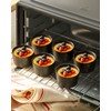 Tikooere Ramekins 2.5 oz,Oven Safe Small Ramekins for Creme Brulee,Souffle,Black