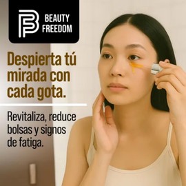 Beauty Freedom Caffeine Serum Facial | Skincare | K Beauty | Con Hialurónico | Extracto De Té Verde Y Aloe Vera | Libre De Parabenos | 35ml