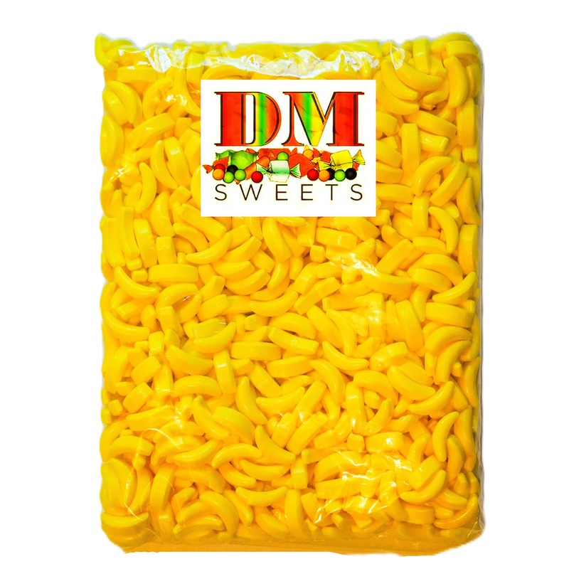 Banana Candy - 1 lb of Sweet Crunchy Bright Yellow