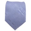 TigerTie Designer Silk Tie Blue Light Blue Baby Blue Patterned