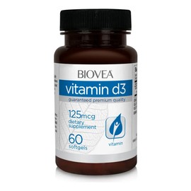 Biovea Vitamina D 60 Softgels Suplemento Vitalidad 112026