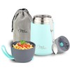 Milu Food Flask for Hot Food - 650ml Leakproof Insulated