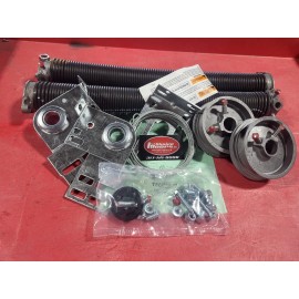 Unbranded TorqueMaster Conversion to Standard Spring Kit for 15x8 Wayne Dalton Garage Door - 8000, With Winding Bars