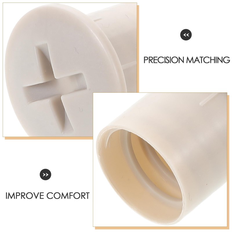 BESPORTBLE 4pcs Children Slide Fixing Screw Caps Plastic Fixing Replacement