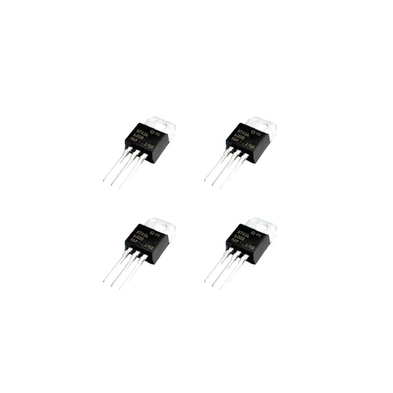 TRIAC BTA16 BTA16-600B 600V 16A Pack of 4
