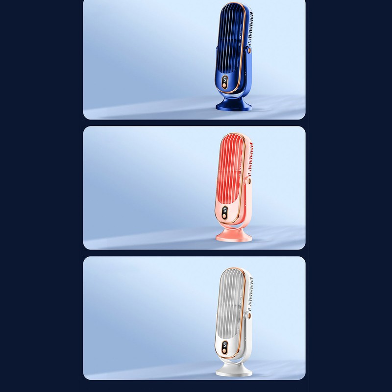 Table Tower Fan Portable USB Plug In 5 Gears Quiet