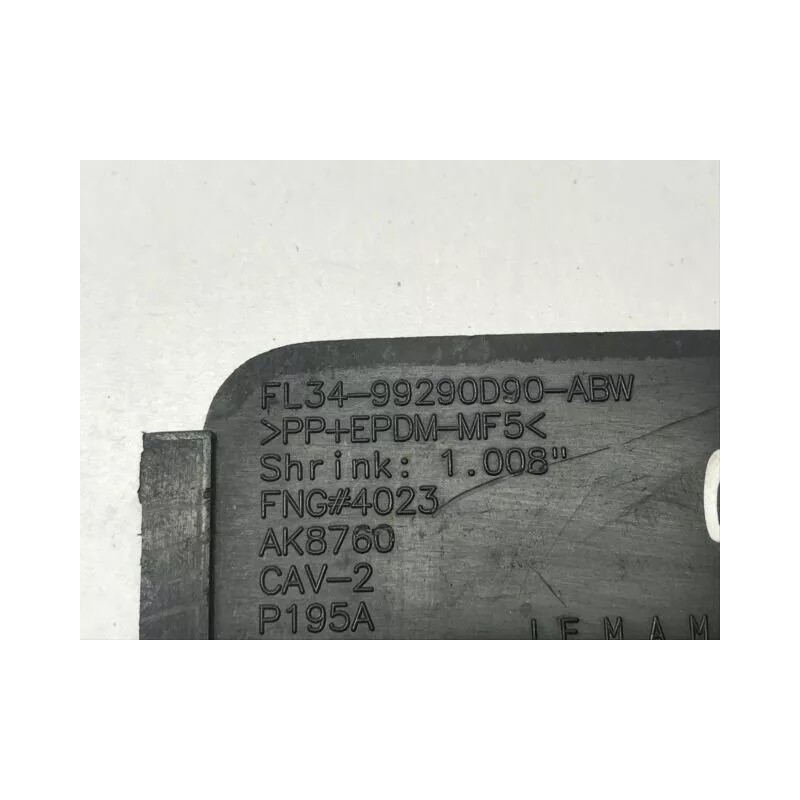 Ford 4pc Factory Ford Truck Bed Rail Cap Plastic Bedrail
