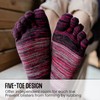 PUTUO Mens Five Toe Socks: Cotton Finger Socks for Men