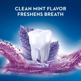 Crest 3D White Brilliance Whitening Mouthwash, Alcohol Free, Clean Mint, 1L (33.7 fl oz), Pack of 6