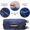 GOXUNYUAN Gepäckabdeckung, waschechter Schutzkoffer-Cover - Reise-elastischer Spandex-Koffer-Protector Für Gepäckstücke mit