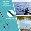 QISHUO High Strength Fishing Leader Freshwater Stainless Steel Fishing Leaders