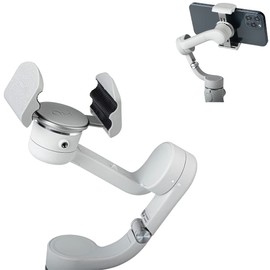 Kiowon DJI OM 5, OM4 SE, OM 4 Extension Bracket, Attaches to DJI OM Magnetic Smartphone Clamp, Smartphone Screen Size 2.2 - 3.7 inches (57 - 95 mm), Compatible with OSMO Mobile 4 4 SE 5 Accessories