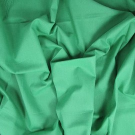 Organic Cotton Broadcloth Fabric - Shamrock - by The Yard