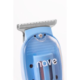 Nave Rechargeable Beard and Hair Trimmer for Men – Cordless Grooming Kit with LED Display, Quiet Operation & Precision Cutting, (Blue)