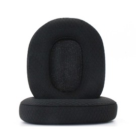 Replacement Ear Pads Compatible with Skullcandy Crusher Wireless/Crusher360/Hesh3/Hesh ANC/Hesh Evo/Venue ANC/Crusher Evo/Crusher ANC Headphones Football mesh Braid-Black