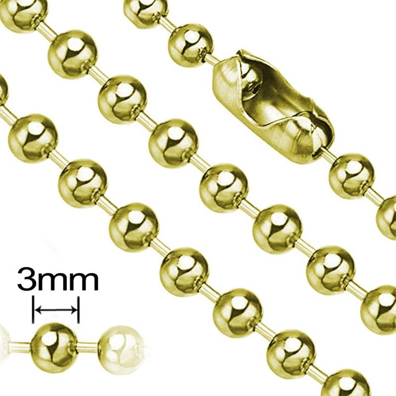 Brass 120"Extra Long Rust Proof Ceiling Fan Pull Chain 3MM