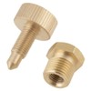 Bleeder Screw Brass Air Bleeder Valve Screw for High Pressure