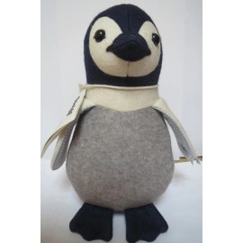 STEIFF Felt Penquin Seaside Light Gray