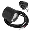Electric Scooter Headlight Bright LED Inbuilt Horn Waterproof Easy Installation