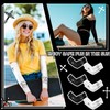 Shyyween 6 Pairs UV Cooling Arm Sleeves Christian Cross Oversleeve