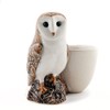 Quail Ceramics Barn Owl Egg Cup