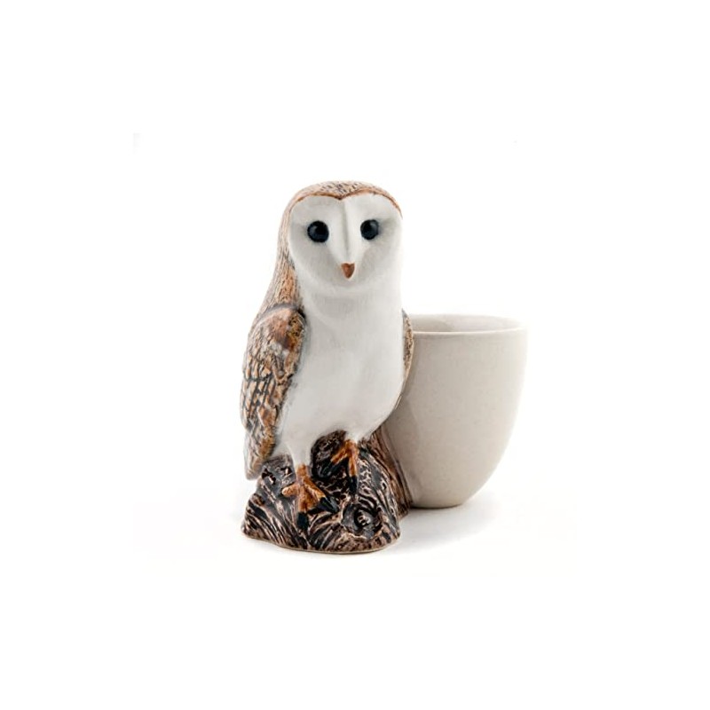 Quail Ceramics Barn Owl Egg Cup