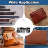 sourcing map 24pcs Leather Hole Punch Tool High Speed Steel