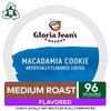 Gloria Jean's Macadamia Cookie Keurig Single-Serve K-Cup Pods, Medium Roast