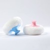 ccHuDE 2 Pcs Soft Body Powder Puff Large Round Cosmetic