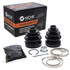 NICHE Front CV Axle Boot Kit For Honda Rincon 650 Foreman Rubicon 500 42203-HM7-003 42202-HN2-003 ATV