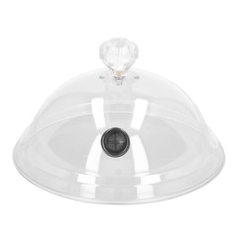 Smoking Cloche Dome Cover, Home Smoking Dome Cover Smoker Gun Smoking Infuser Smoke Infusion Accessories for Plates, Bowls, Glasses