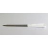 Tredoni 9cm Steel Nail File with Easy-Grip Handle - Manicure/Pedicure