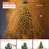 GARITE Christmas Tree Lights, 6.6FT x 16Line 400LEDs Xmas Tree