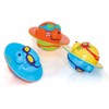 Zoggs Kid's Seal Flips Pool Water Toy, Multicolour, 3 pack