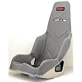 Kirkey 5517017 55 Series Pro Street Drag Seat Cover 17 Hip Width Grey Tweed Clot