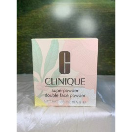 Clinique 9.9g Superpowder Double Face Powder 01 Matte Ivory (new with box)