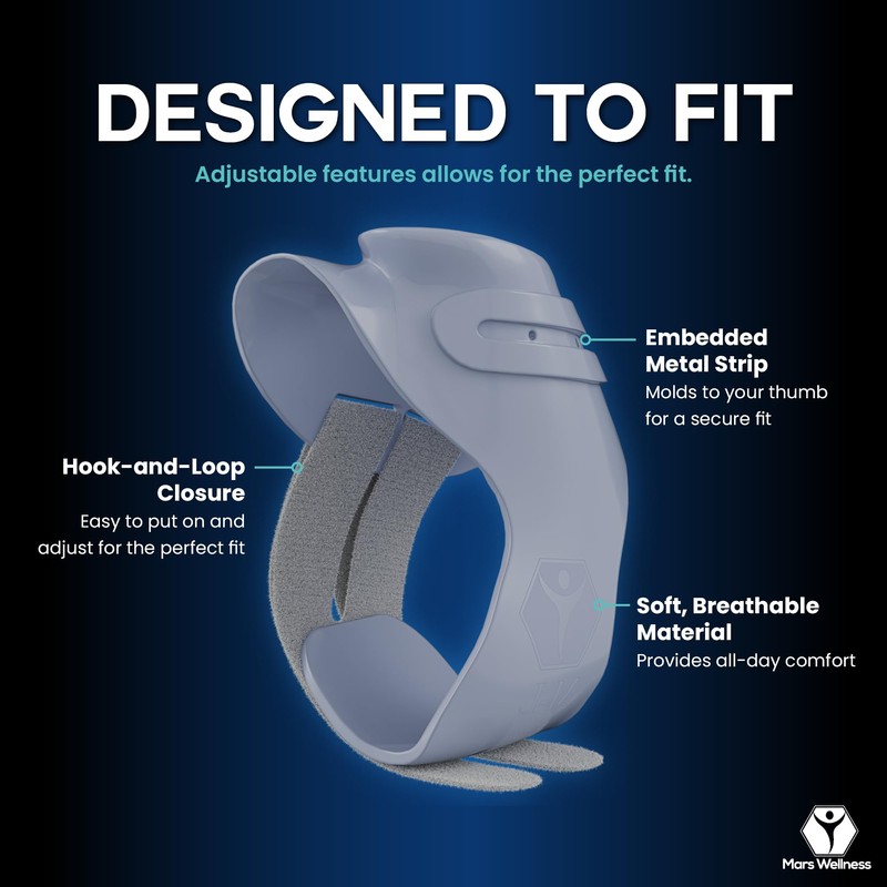 MARS WELLNESS CMC Thumb Brace - Restriction Thumb Support CMC