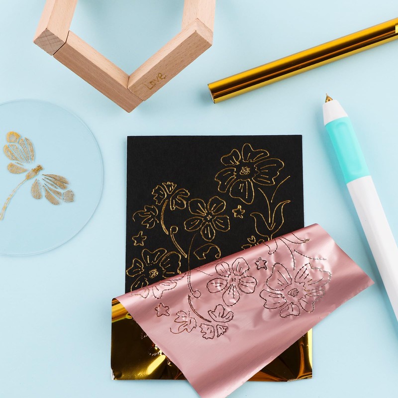 14PCS/Set Hot Heated Foil Pens & Hot Foil Roll Set
