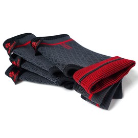 Kuangmi Sport Wrist Support Compression Wrap for Carpal Tunnel (Small, Blue Pair)