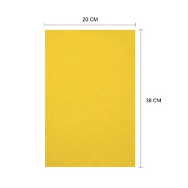 Panini Fabrics, 12 Sheets Pannolenci Soft Felt Size 20x30 cm Plain Color for DIY Patchwork Cloth Creations