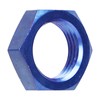 5 Pcs AN8 Female Thread Hex Locking Nut Metal Alloy