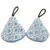 miwaki tk01 WH Triangle Pot Holder, Set of 2, Heat