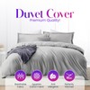 Sunshine Comforts Double Duvet Set with Pillow cases, Soft Egyptian