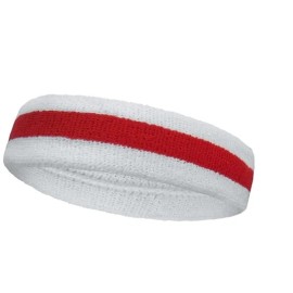 Couver 2 Color White Sport Head Sweatband Terry Cloth Headband