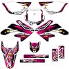 2011-2016 CRF 80 Mayhem Pink Senge Graphics Complete Kit Compatible