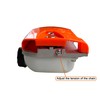 Demasion is 26mm 7 teeth Chain Saw Gearbox Fits for