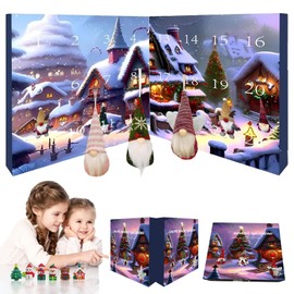 Calendario de Adviento de Gnomo de Navidad 2024, Calendario de Adviento de 24 Días de Navidad, Calendario de Adviento de Navidad 2024, Regalo de Calendario de Gnomo de Decoración Navideña