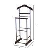 Proman Products Twin Valet with Wooden Hanger Tray & Trouser