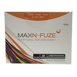Max N-Fuze, Nutritional Replenishment, 30 Packets (0.24 Ounce), 30 Servings